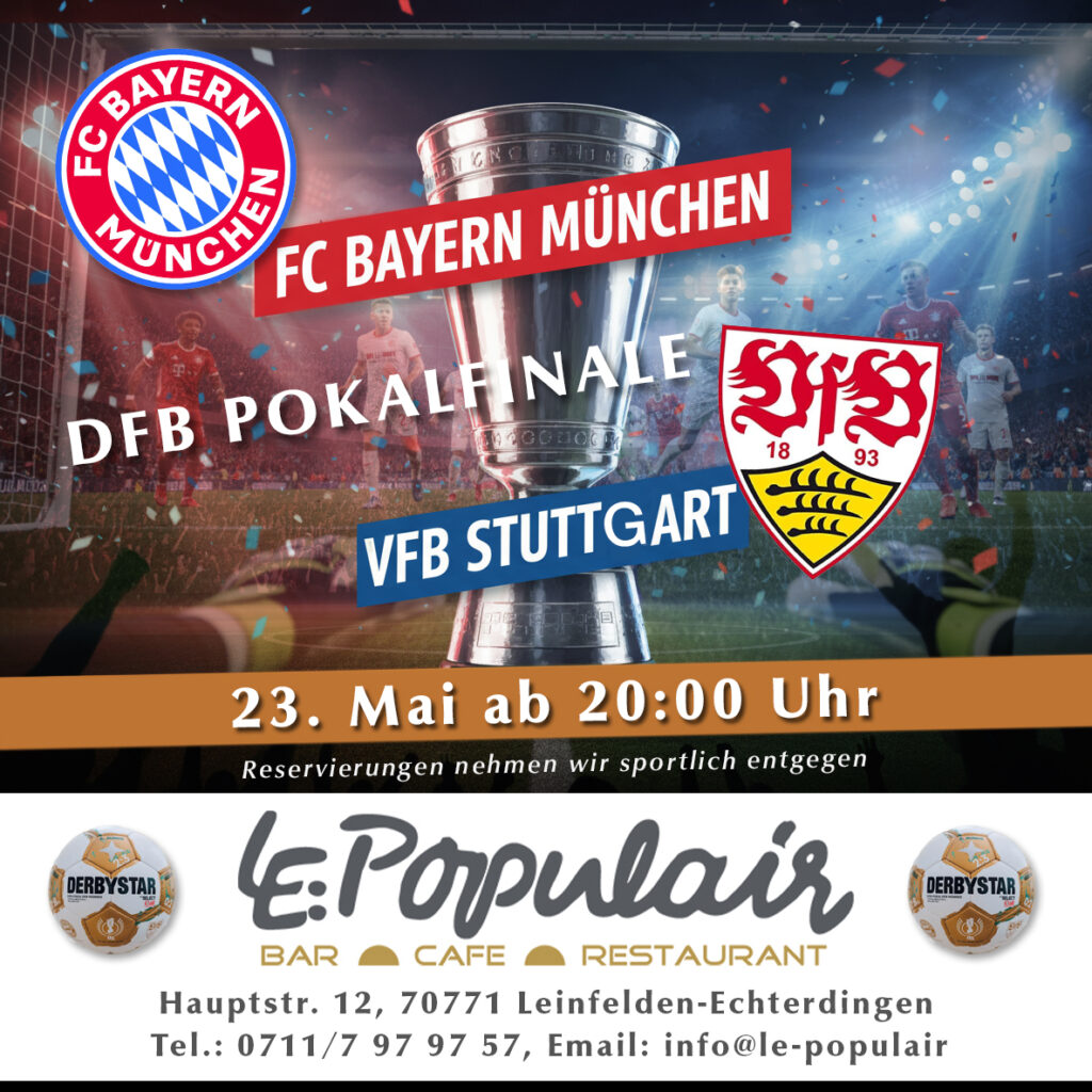 DFB Pokalfinale Bayern-Stuttgart